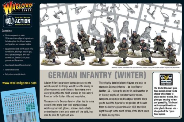 Warlord Games Bolt Action   German Infantry (Winter) - 402012027 - 5060572500235
