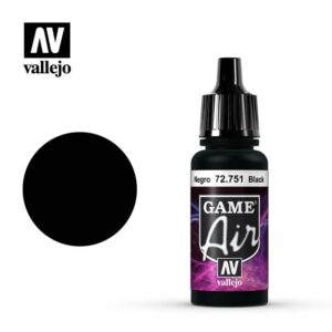 Vallejo    Game Air: Black - VAL72751 - 8429551727518