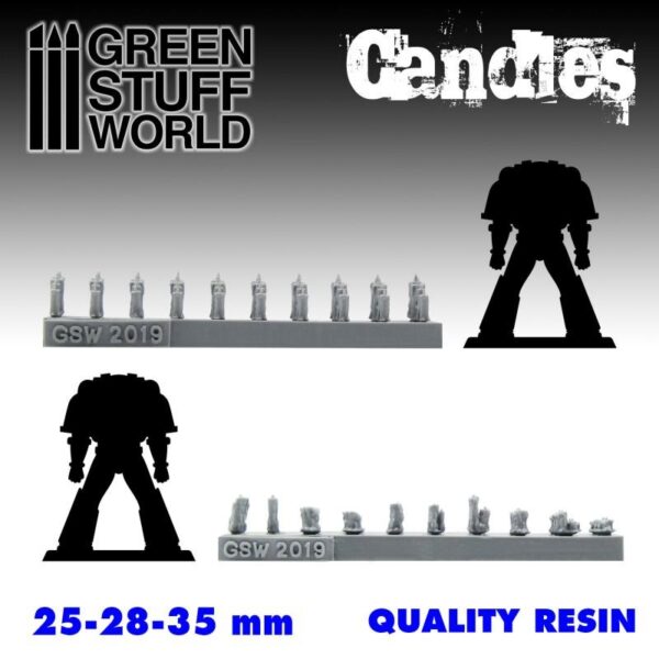 Green Stuff World    70x Resin Candles - 8436574504637ES - 8436574504637