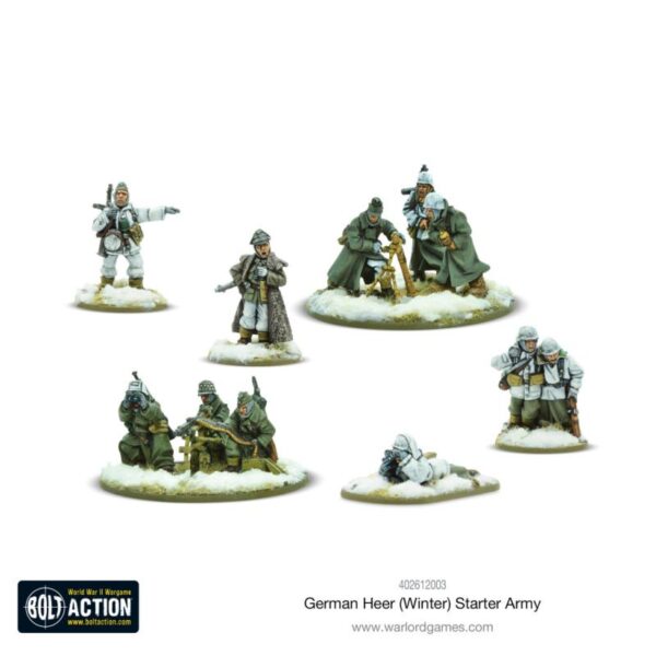 Warlord Games Bolt Action   German Heer Winter Starter Army - 402612003 - 5060572508057