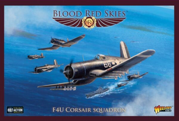 Warlord Games Blood Red Skies   Blood Red Skies: F4U Corsair Squadron - 772211006 - 5060572502925