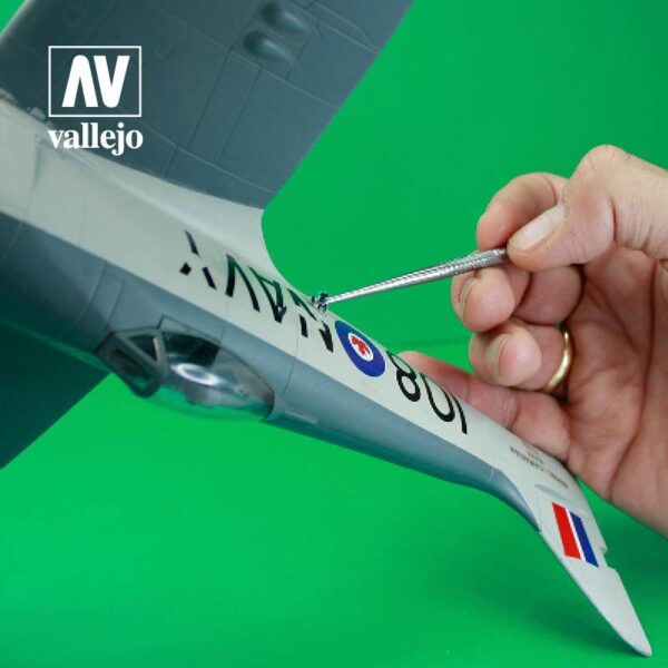 Vallejo    AV Vallejo Tools - Set of 3 Stainless Steel Carvers - VALT02002 - 8429551930086