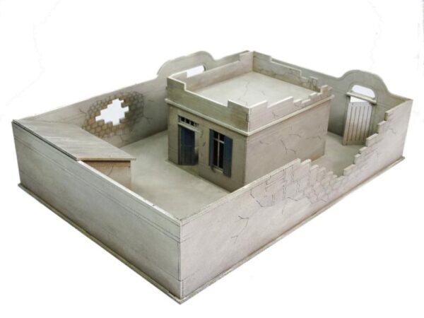 Warlord Games    Damaged Compound and House Set - N108 - 5060572501409