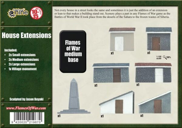 Gale Force Nine    Flames of War: House Extensions - BB167 - 9420020219670