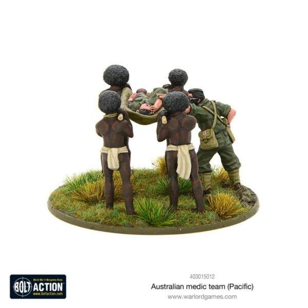 Warlord Games Bolt Action   Australian medic team (Pacific) - 403015012 - 5060572501249