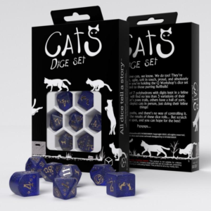 Q-Workshop    CATS Dice set: Meownster - RCAT4Z -