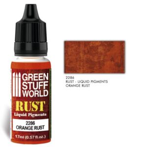 Green Stuff World    Liquid Pigments ORANGE RUST - 8436574506457ES - 8436574506457