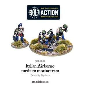 Warlord Games Bolt Action   Italian Airborne Medium Mortar Team - WGB-IA-24 - 5060200848876