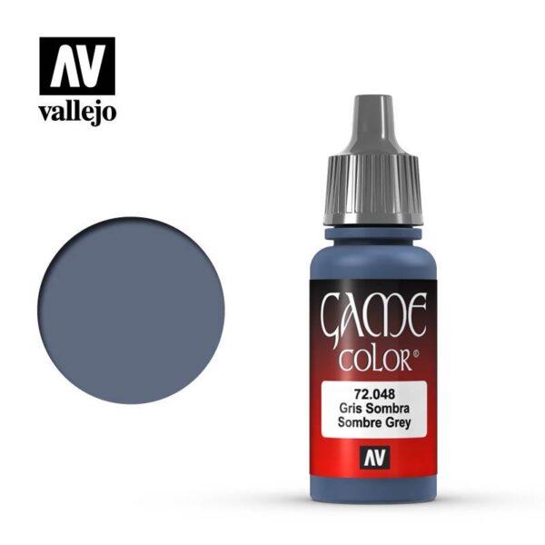 Vallejo    Game Color: Sombre Grey - VAL72048 - 8429551720489