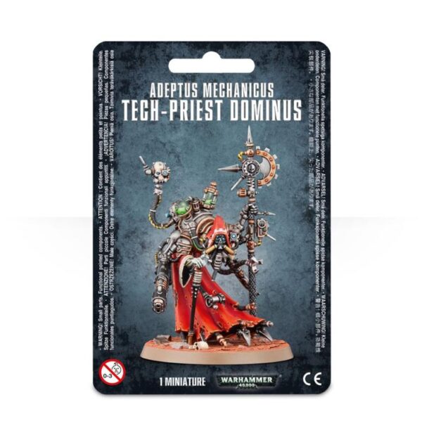 Games Workshop Warhammer 40,000   Adeptus Mechanicus Tech-Priest Dominus - 99070116005 - 5011921155415