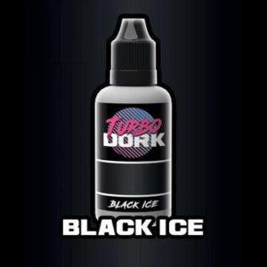 Turbo Dork    Turbo Dork: Black Ice Metallic Acrylic Paint 20ml - TDK5250 - 631145995250