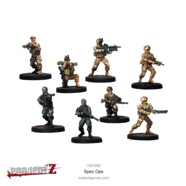 Warlord Games Project Z   Project Z: Spec Ops - 752010006 - 5060393703365