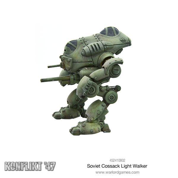 Warlord Games Konflikt '47   Soviet Cossack Light Walker - 452410802 - 5060393705000