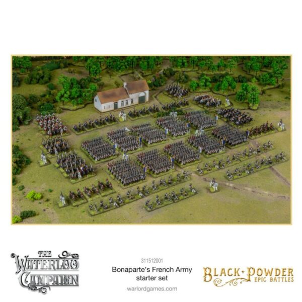 Warlord Games Black Powder Epic Battles   Black Powder Epic Battles: Waterloo - French Starter Set - 311512001 - 5060572509870