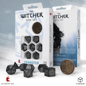 Q-Workshop    The Witcher Dice Set: Yennefer - The Obsidian Star - SWYE37 - 5907699496068