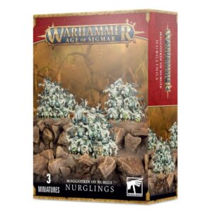 Games Workshop Warhammer 40,000 | Age of Sigmar   Daemons of Nurgle Nurglings - 99129915060 - 5011921170388