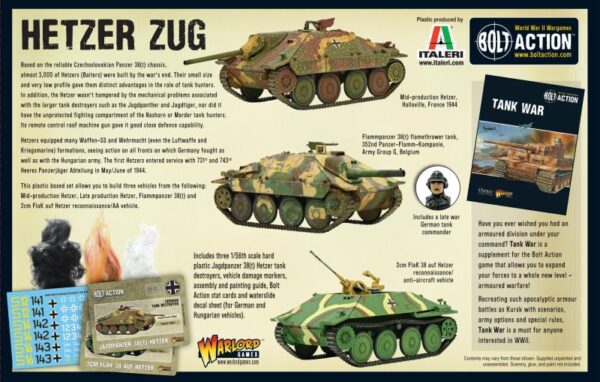 Warlord Games Bolt Action   Hetzer Zug - 402012021 - 5060393709091