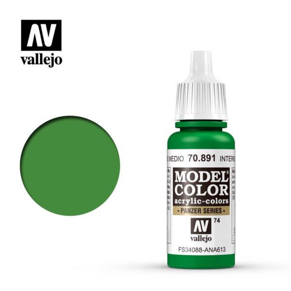 Vallejo    Model Color: Intermediate Green - VAL891 - 8429551708913