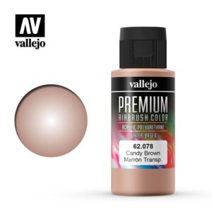 Vallejo    Premium Color 60ml: Candy Brown - VAL62078 - 8429551620789