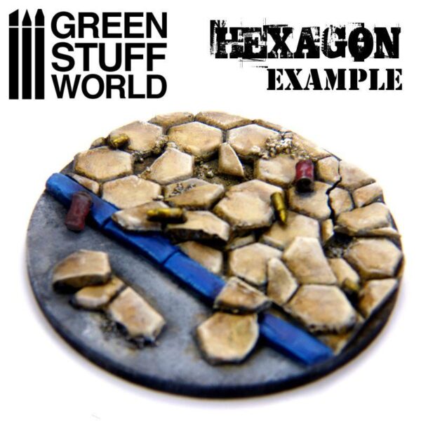 Green Stuff World    Rolling Pin HEXAGONS - 8436554361601ES - 8436554361601