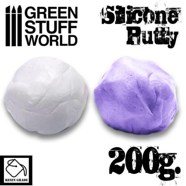 Green Stuff World    Violet Silicone Putty 200gr - 8436554367832ES - 8436554367832
