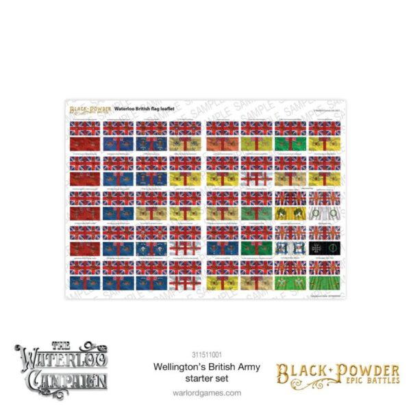 Warlord Games Black Powder Epic Battles   Black Powder Epic Battles: Waterloo - British Starter Set - 311511001 - 5060572509863