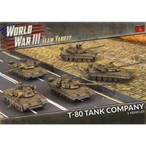 Battlefront Team Yankee   Soviet T-80 Tank Company - TSBX21 - 9420020251878