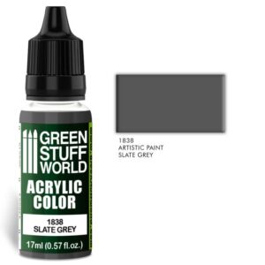 Green Stuff World    Acrylic Color SLATE GREY - 8436574501971ES - 8436574501971