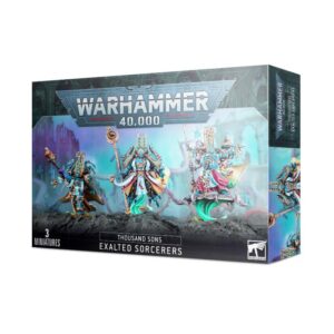 Games Workshop Warhammer 40,000   Thousand Sons Exalted Sorcerers (2021) - 99120102134 - 5011921153725