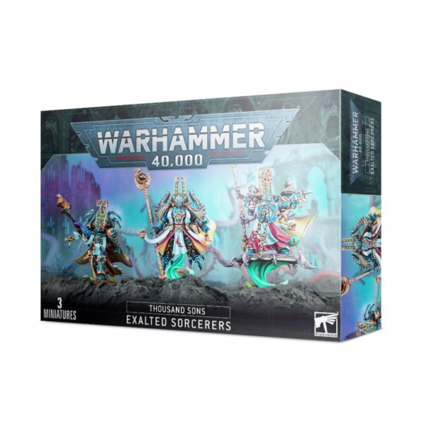 Games Workshop Warhammer 40,000   Thousand Sons: Exalted Sorcerers - 99120102134 - 5011921153725