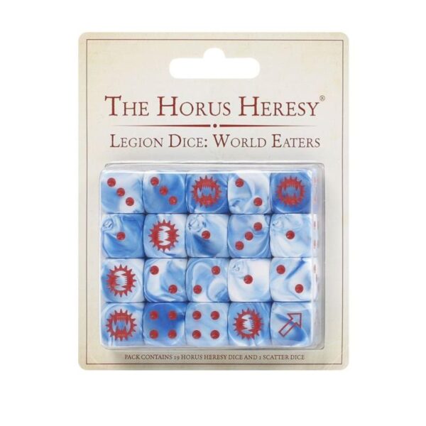 Games Workshop (Direct) The Horus Heresy   Legion Dice – World Eaters - 99223099012 - 5011921136339
