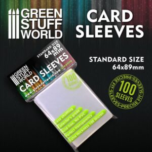 Green Stuff World    Card Sleeves - Standard 64x89mm - 8436574508703ES - 8436574508703