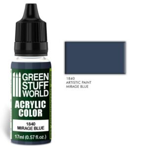 Green Stuff World    Acrylic Color MIRAGE BLUE - 8436574501995ES - 8436574501995