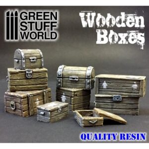 Green Stuff World    Wooden boxes set - 8436554364619ES - 8436554364619