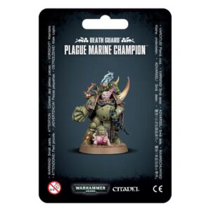 Games Workshop Warhammer 40,000   Death Guard Plague Marine Champion - 99070102022 - 5011921153640