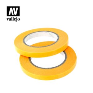 Vallejo    AV Vallejo Tools - Precision Masking Tape 6mmx18m Twin Pack - VALT07005 - 8429551930246