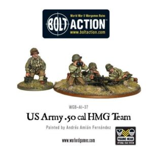 Warlord Games Bolt Action   US Army 50 Cal HMG team - WGB-AI-37 - 5060200847169