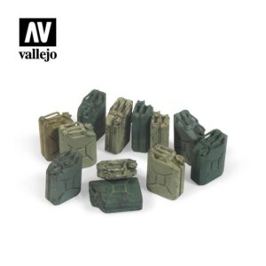 Vallejo    Vallejo Scenics - 1:35 German Jerrycan Set - VALSC207 - 8429551984775