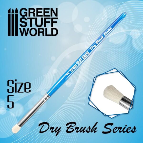 Green Stuff World    BLUE SERIES Dry Brush - Size 5 - 8435646503141ES - 8435646503141