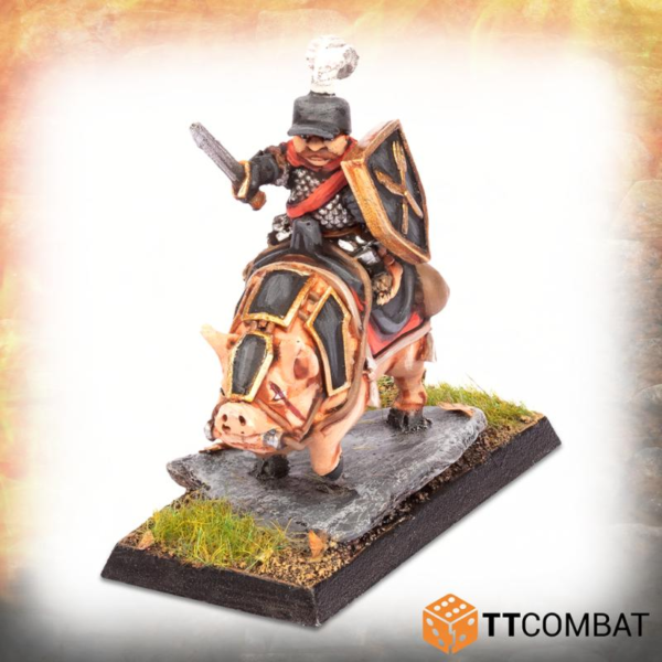 TTCombat    Halfling Heavy Pig Rider Lord - TTFHR-HLF-016 - 5060570139437