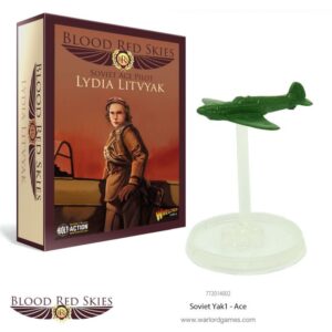 Warlord Games Blood Red Skies   Blood Red Skies: Soviet Yak1 (Ace) Lydia Litvyak - 772014002 - 5060393707103