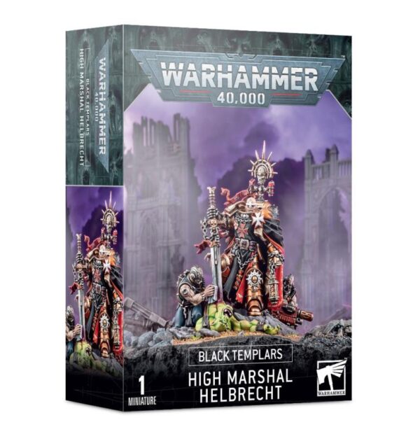 Games Workshop Warhammer 40,000   Black Templars: High Marshal Helbrecht - 99120101363 - 5011921155668