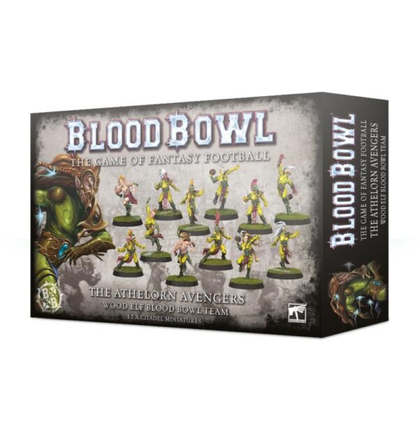 Games Workshop Blood Bowl   Blood Bowl: Wood Elf Team - The Athelorn Avengers - 99120904002 - 5011921146130