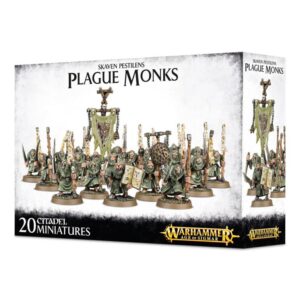 Games Workshop (Direct) Age of Sigmar   Skaven Plague Monks - 99120206021 - 5011921179350