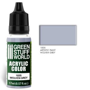 Green Stuff World    Acrylic Color WOLVEN GREY - 8436574501940ES - 8436574501940