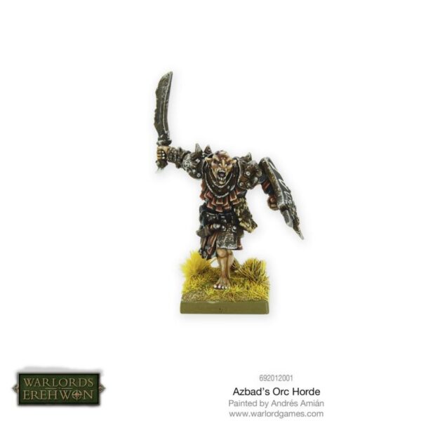 Warlord Games Warlords of Erehwon   Azbad's Orc Horde - 692012001 - 5060572502239