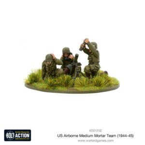 Warlord Games Bolt Action   US Airborne Medium Mortar team (1944-45) - 403013102 - 5060393709152