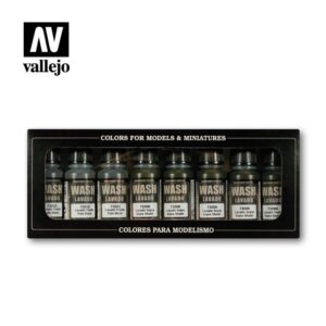 Vallejo    Vallejo Game Color - Washes Set (x8) - VAL73998 - 8429551739986