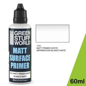 Green Stuff World    Matt Surface Primer 60ml - White - 8436574501001ES - 8436574501001