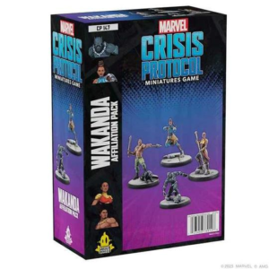 Atomic Mass Marvel Crisis Protocol   Marvel Crisis Protocol: Wakanda Affiliation Pack - CP147 - 841333120986